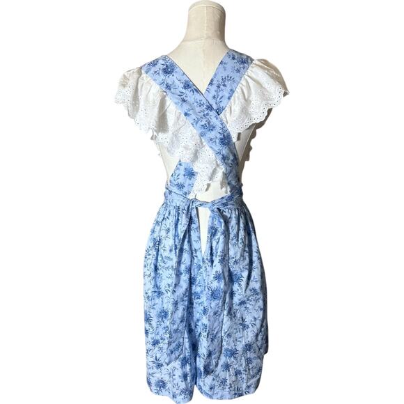 Handmade Cottagecore Layering Apron| Farm | coquette | vintage style | xs-m 252 - Picture 7 of 8